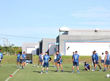 Bahia reforça parte tática no CT Evaristo de Macedo; Luiz Otávio faz treino físico