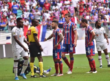 CBF admite erro da arbitragem em pênalti não marcado para o Bahia contra o Flu