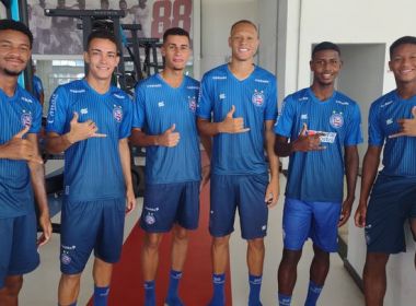 Após Copinha, sete jogadores do sub-20 passam a treinar com o profissional do Bahia