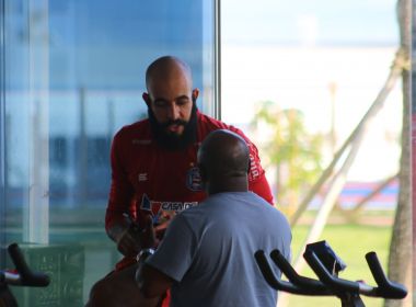 Danilo Fernandes volta aos treinos após cirurgia; foco do Bahia é o Jacuipense