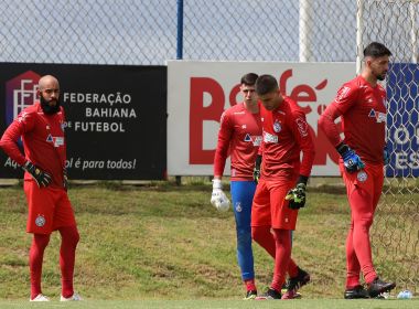 Recuperado, Danilo Fernandes volta a treinar com bola no Bahia