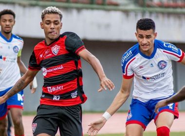 Campeonato Baiano Sub-20: Bahia e Vitória empatam em 2 a 2 no primeiro jogo da final