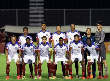 Brasileirão sub-20: Bahia empata com o Cruzeiro em BH
