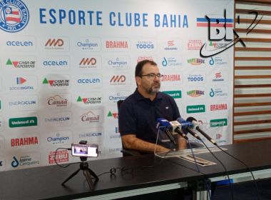 Enderson cita 'gostinho amargo' após Bahia empatar: 'A gente merecia o resultado'