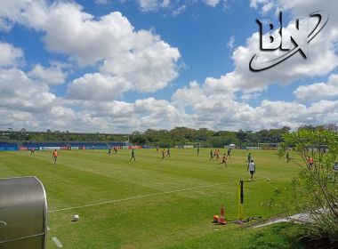 Bahia trabalha finalizações e ajusta tática em treino no CT Evaristo de Macedo