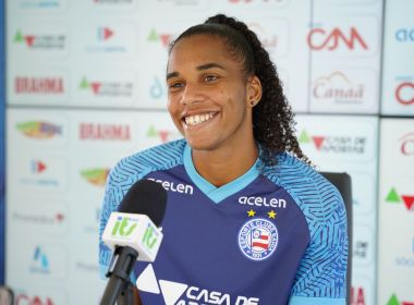 Miúda destaca confiança em acesso do Bahia no Brasileiro Feminino: 'Time capacitado'
