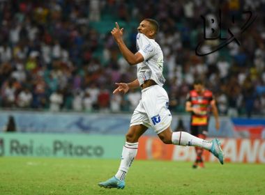 Davó comemora sétimo gol na Fonte Nova: 'É onde me sinto em casa'