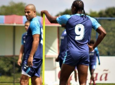 Bahia realiza último treino antes de viagem para Criciúma