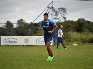Caio Vidal fica fora de lista do Bahia para jogo contra o Criciúma