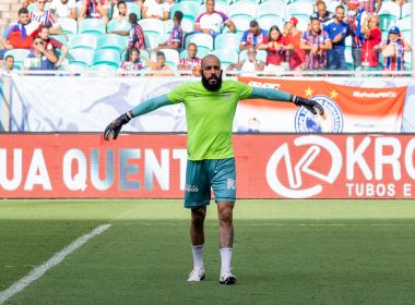 Danilo Fernandes vai passar por artroscopia no joelho, afirma médico do Bahia