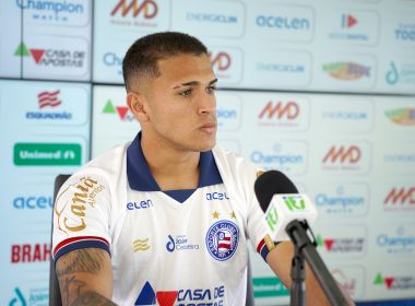 Enderson prega tranquilidade para utilizar Vidal no Bahia: 'Não adianta antecipar'