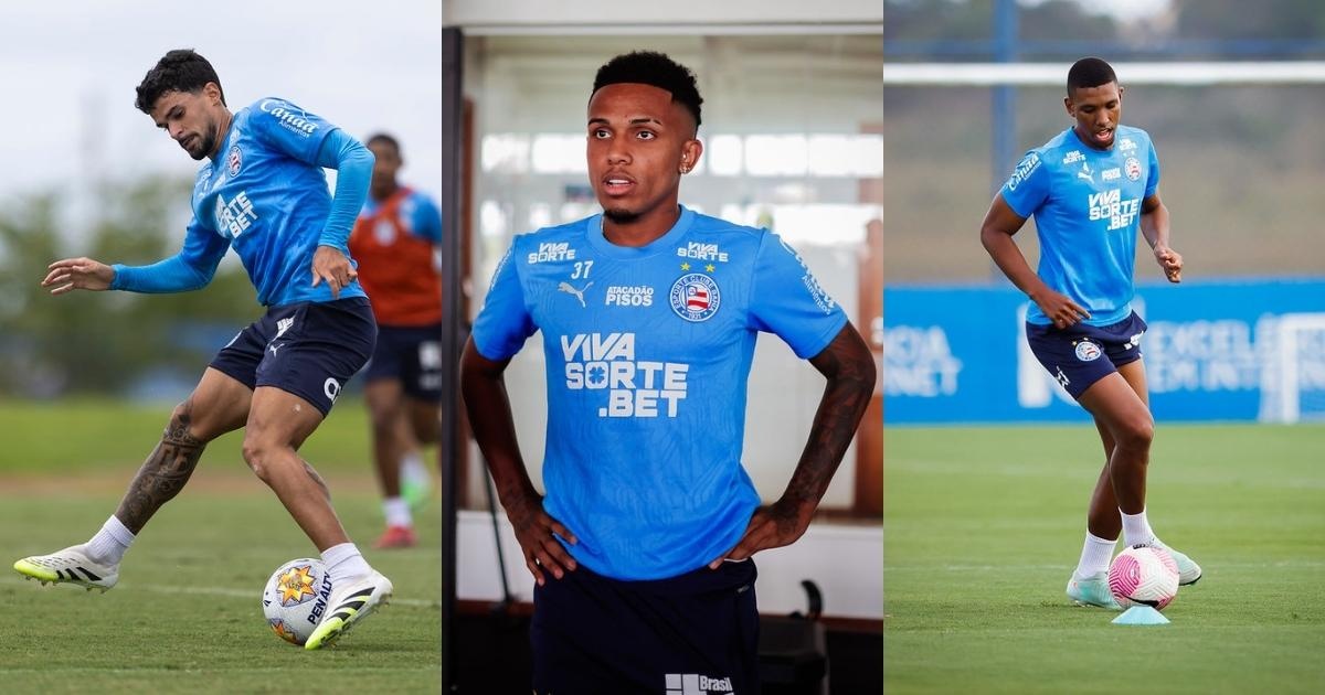 Oito atletas do Bahia alcançam marca de três títulos pelo clube após conquista da Copa do Nordeste