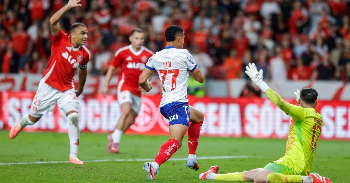 Bahia Arranca Empate Épico Contra o Inter no Beira-Rio: Tiago Salva o Tricolor nos Acréscimos!
