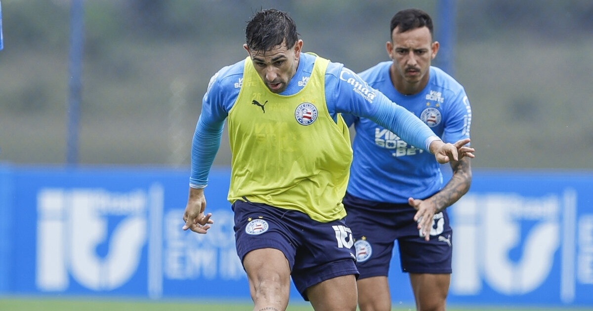 Com Kayky em campo e Gilberto em transição, Bahia se reapresenta na Cidade Tricolor