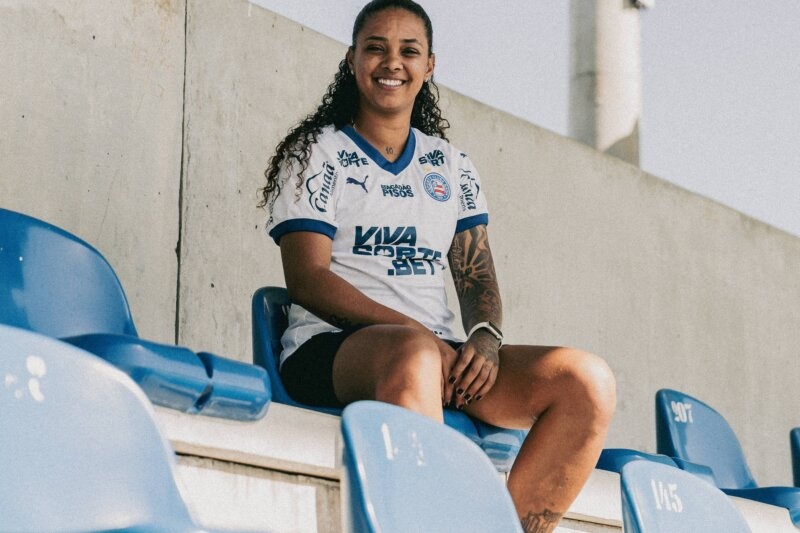 Segundo reforço do ano: Atacante Taty Sena assina com o Bahia para a temporada 2026