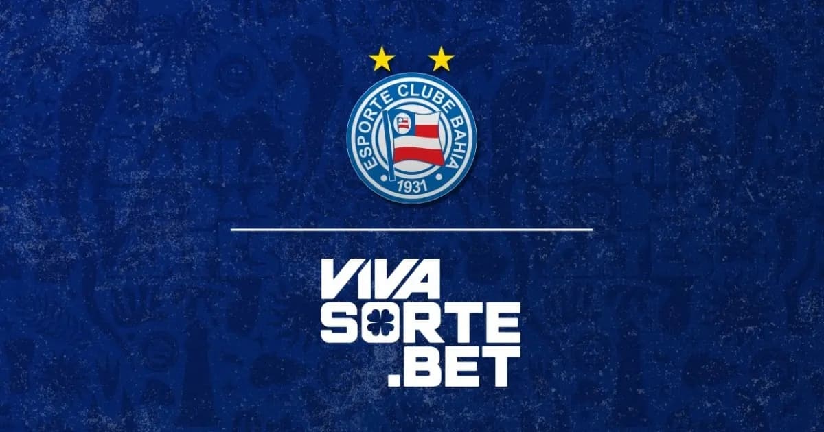 Bahia rescinde patrocínio máster com Viva Sorte Bet; veja detalhes
