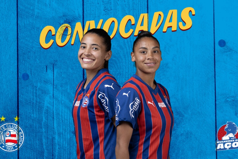 Angela e Wendy, do Bahia, são chamadas pela seleção do Uruguai para amistosos