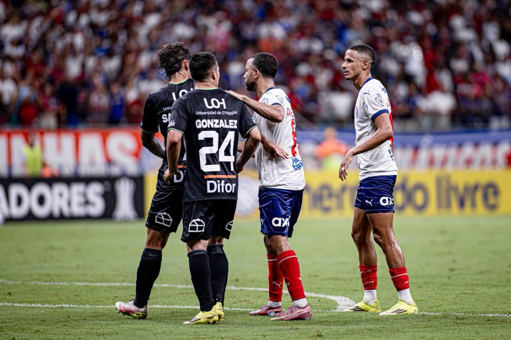 Nos pênaltis, Bahia é eliminado pelo O'Higgins e fica sem calendário internacional em 2026 8 Bahia e O’Higgins - imagem do segundo tempo