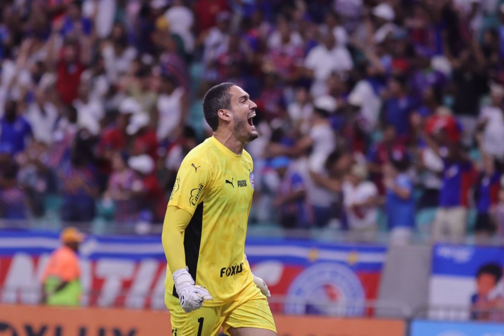 Gol de Jean Lucas para o Bahia