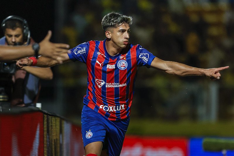 Bahia se consolida no topo em todas as frentes e figura no G-5 do masculino, feminino e Sub-20 9 Sanabria comemora gol diante do Mirassol