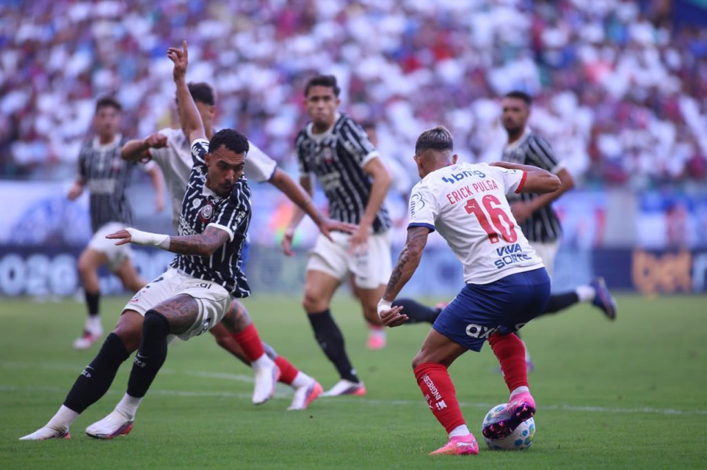 Bahia x Corinthians - tirada de jogo