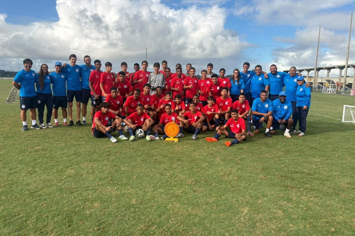 Do título à maratona: sub-14 do Bahia terá quatro jogos em cinco dias na BH Cup; veja calendário