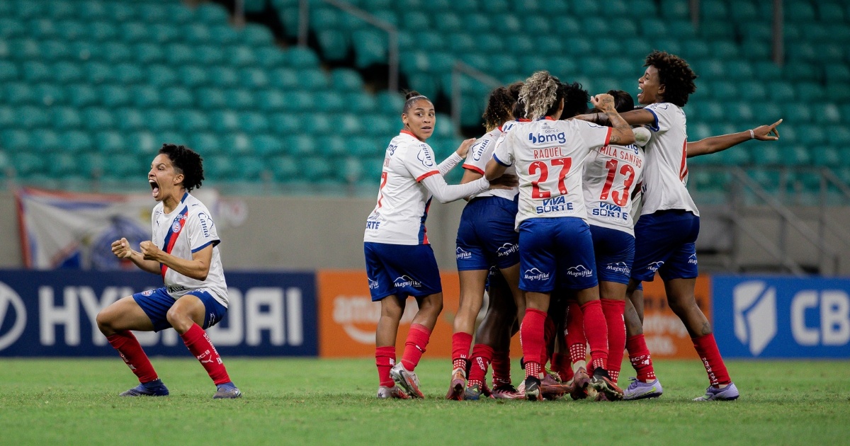 Bahia empata com Corinthians e garante vaga antecipada nas quartas do Brasileirão Feminino