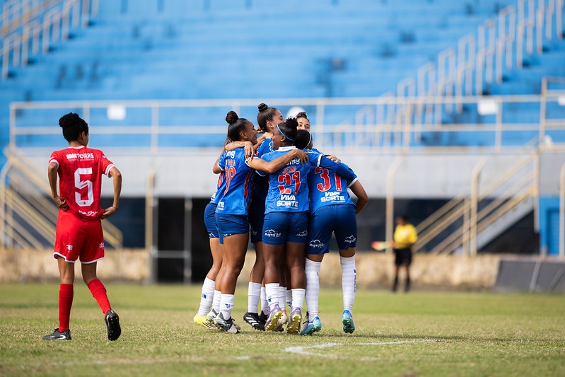 Baianão Feminino: Bahia atropela Barcelona de Ilhéus no Mário Pessoa