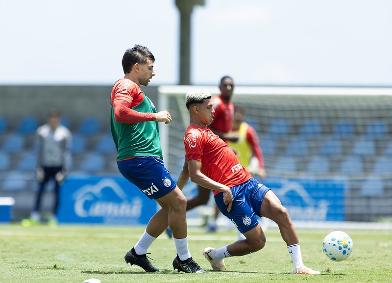Bahia encerra preparação para enfrentar o Palmeiras pelo Brasileirão; Tricolor terá apenas um desfalque