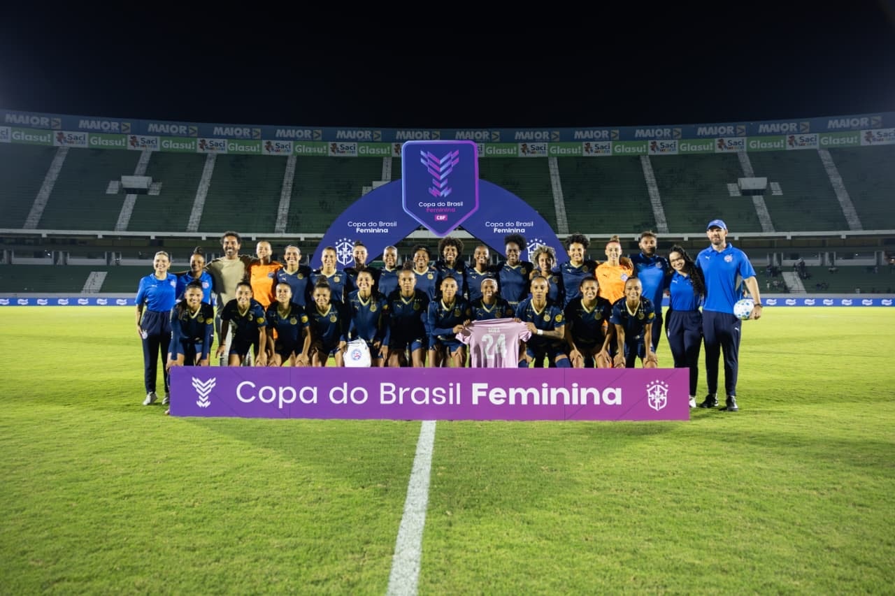 Com ida na Fonte, Bahia pega o Flamengo na semifinal da Copa do Brasil Feminina