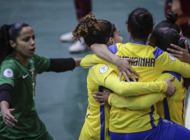 Turbilhão Feminino: Brasil garante vaga para a próxima fase da Conmebol de Futsal Sub-20