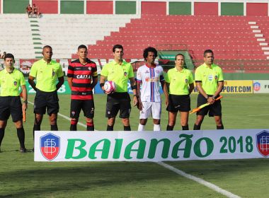 Fausto destaca reação do Bahia de Feira após empate com Vitória: 'Estamos vivos'