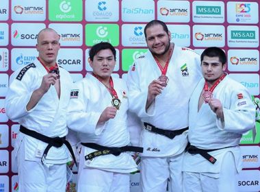 'Feliz por começar 2018 com medalha', diz Rafael Silva após Grand Slam de Judô
