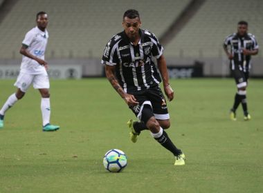 Elton lamenta empate do Ceará contra o América-MG em Fortaleza