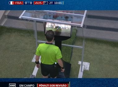 Copa 2018: árbitro de vídeo entra em ação no jogo entre França e Austrália