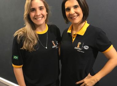 Narradora baiana, Manuela Avena comemora estreia na Copa do Mundo