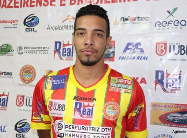 Perto de estrear na Juazeirense, Eduardo valoriza oportunidade: ‘Terceira força da Bahia’