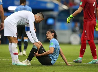 Cavani não participa de treino e deve desfalcar o Uruguai contra a França