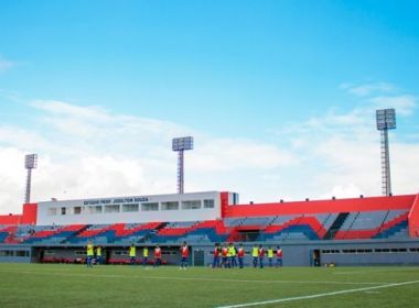 Dirigente do Bahia de Feira afirma que pretende dobrar capacidade da Arena Cajueiro