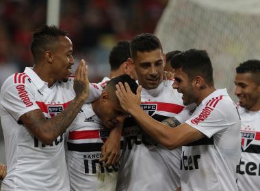 Everton fala de comemoração de gol do São Paulo contra Flamengo e lamenta cartão