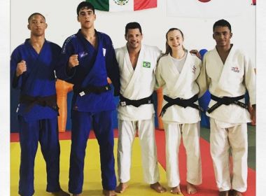 Grupo de judocas baianos finaliza período de treinamentos no México