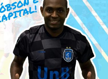 Jobson é anunciado por clube da Segunda Divisão do Distrito Federal