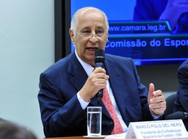 Suspenso do futebol, Del Nero entra com recurso para tentar derrubar decisão 