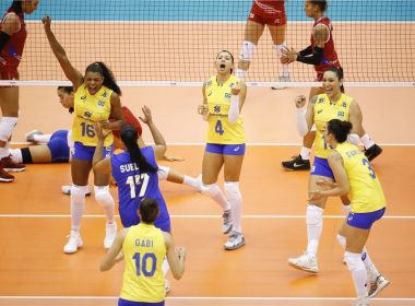 Vôlei: Vitória tranquila do Brasil na estreia no Mundial deixa Zé Roberto satisfeito