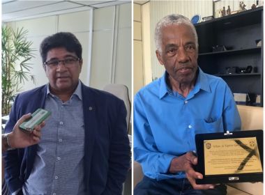 Ednaldo Rodrigues e Wilson Paim são homenageados pela arbitragem da Bahia