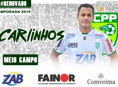  De olho no Baianão, Vitória da Conquista anuncia renovação do meia Carlinhos 