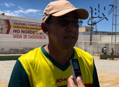 Com time em reformulação, Aroldo Moreira fala de preparação da Juazeirense