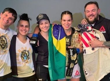 Treinador enaltece segundo cinturão de Amanda Nunes: 'Conquista indescritível'
