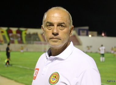 'Empatar com o Vitória nunca é ruim', diz Rabello, técnico da Juazeirense