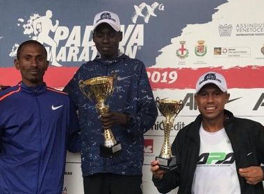 Baiano conquista terceira colocação em Maratona na Itália